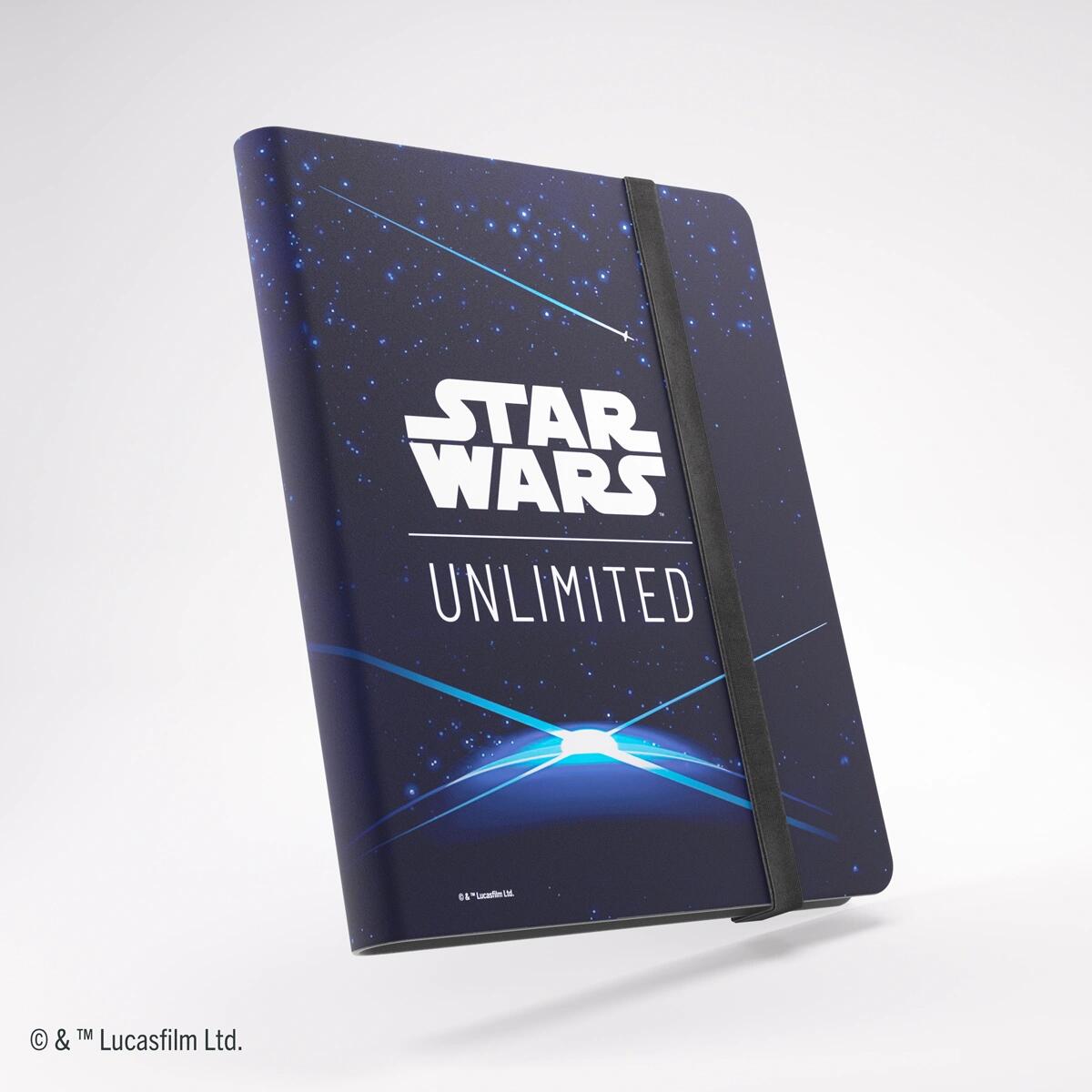 Star Wars: Unlimited Casual Album 18-Pocket Side-Loading - Card Back blue