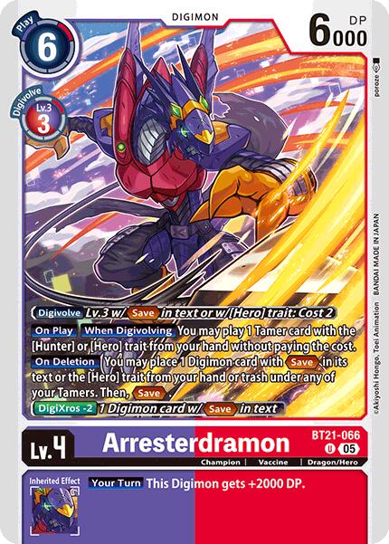 Arresterdramon [BT21 - BT21-066 U]