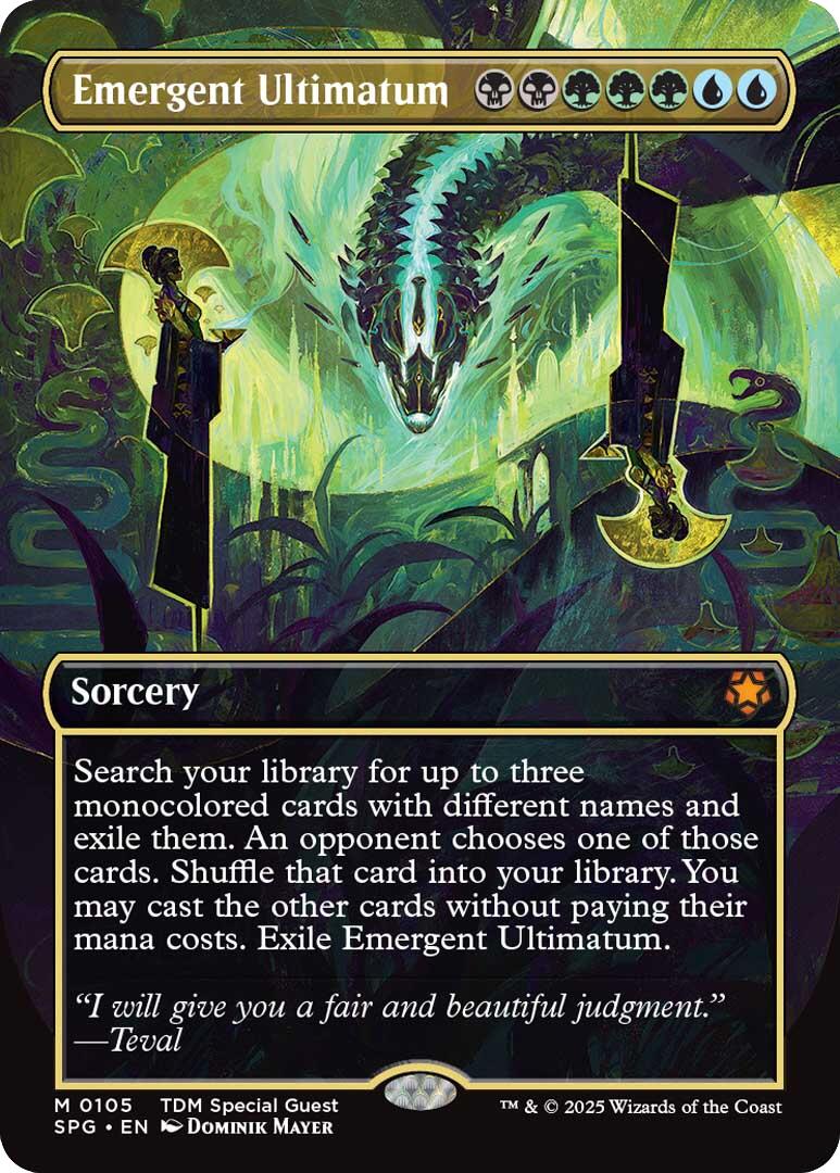 Emergent Ultimatum (Borderless)