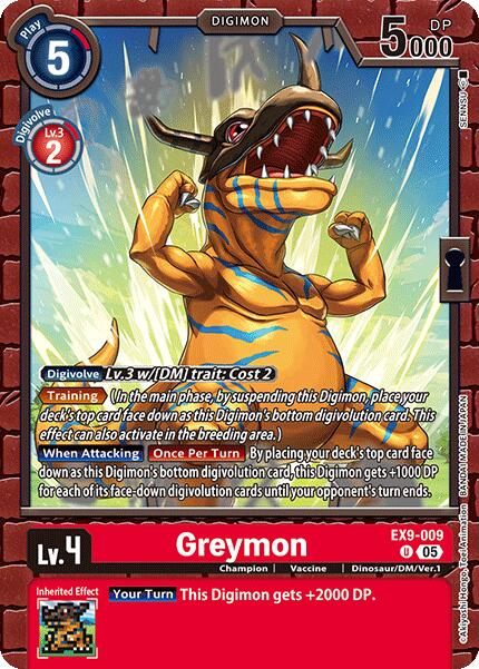 Greymon [EX09 - EX9-009 U]
