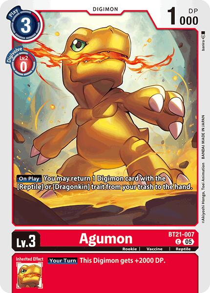 Agumon - BT21-007 [BT21 - BT21-007 C]