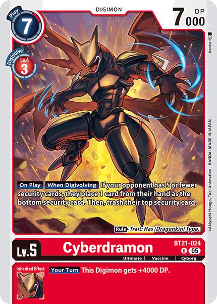 Cyberdramon [BT21 - BT21-024 U]