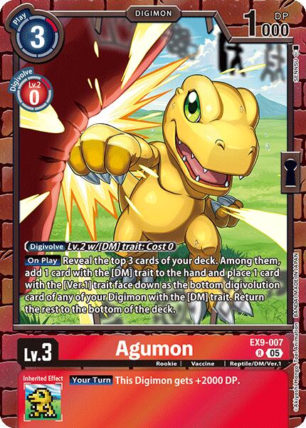 Agumon [EX09 - EX9-007 R]