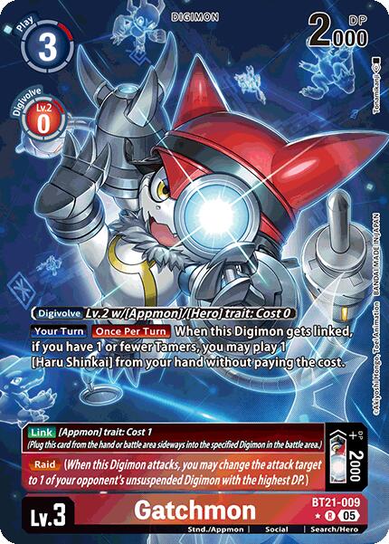 Gatchmon (Alternate Art) [BT21 - BT21-009 R]