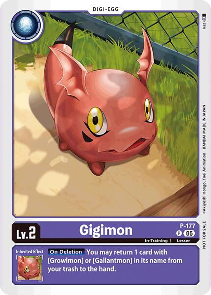 Gigimon (Store Tournament 2025 Vol.2 Participation Pack) [D-PR - P-177 P]