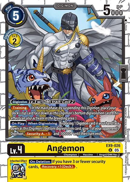 Angemon [EX09 - EX9-026 U]