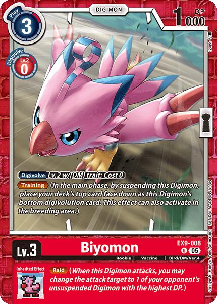 Biyomon [EX09 - EX9-008 U]
