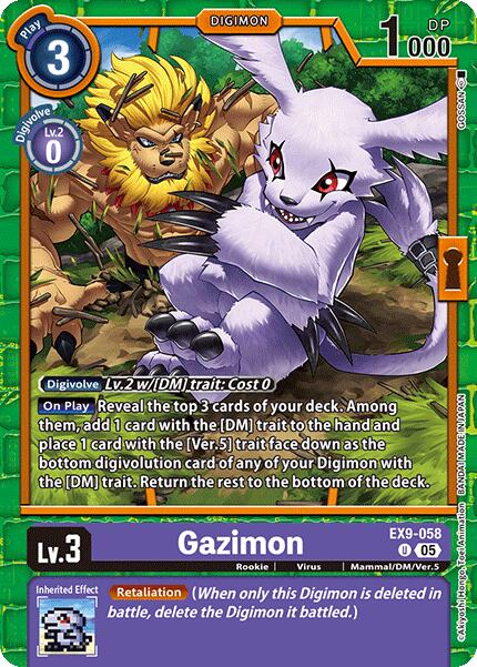 Gazimon [EX09 - EX9-058 U]