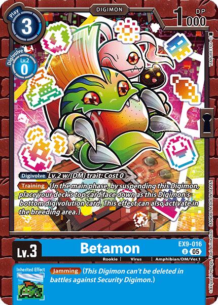 Betamon [EX09 - EX9-016 U]