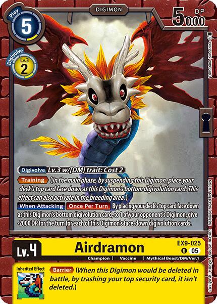 Airdramon [EX09 - EX9-025 U]
