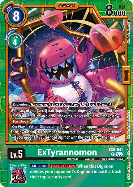 ExTyrannomon [EX09 - EX9-041 R]