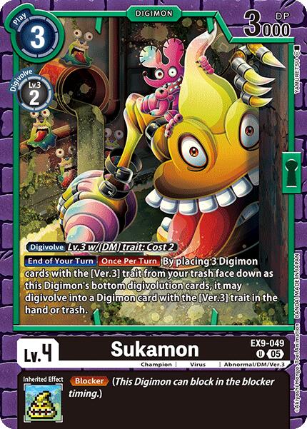 Sukamon [EX09 - EX9-049 U]