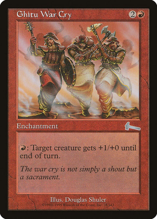 Ghitu War Cry [ULG - 78]