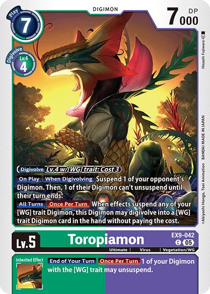 Toropiamon [EX09 - EX9-042 C]