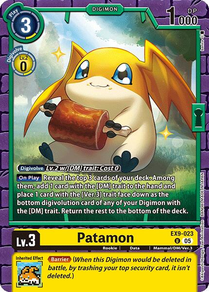 Patamon [EX09 - EX9-023 U]