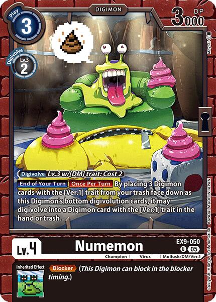 Numemon [EX09 - EX9-050 U]