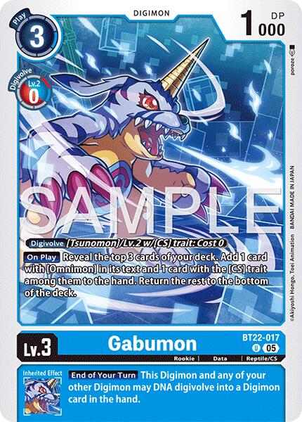 Gabumon [BT22 - BT22-017 U]