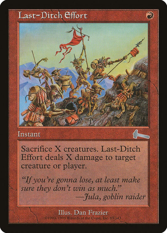 Last-Ditch Effort [ULG - 83]