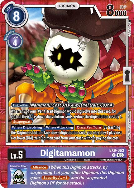Digitamamon [EX09 - EX9-063 R]
