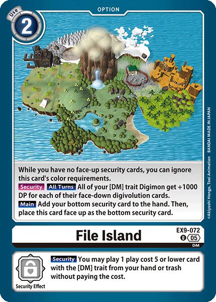 File Island [EX09 - EX9-072 U]