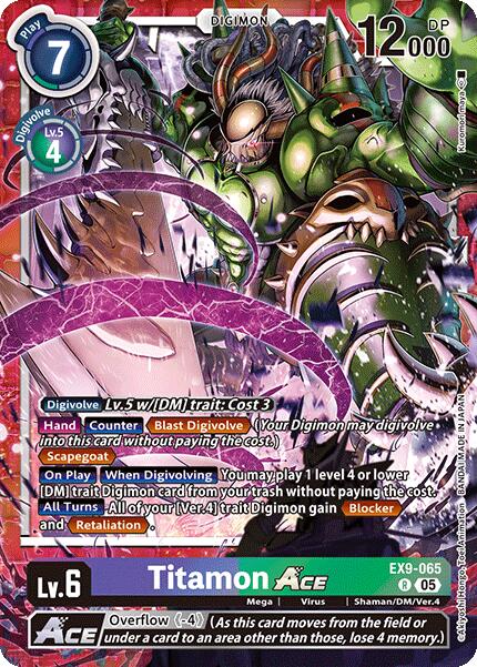Titamon ACE [EX09 - EX9-065 R]