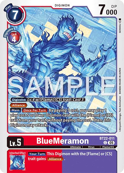 BlueMeramon [BT22 - BT22-011 C]