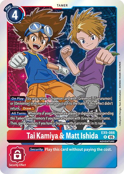Tai Kamiya & Matt Ishida [EX09 - EX9-066 R]