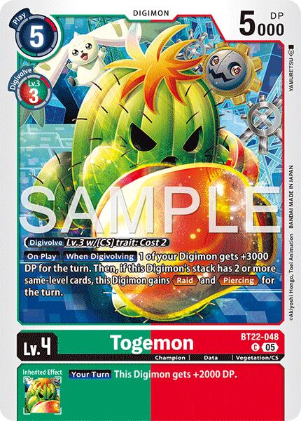 Togemon [BT22 - BT22-048 C]