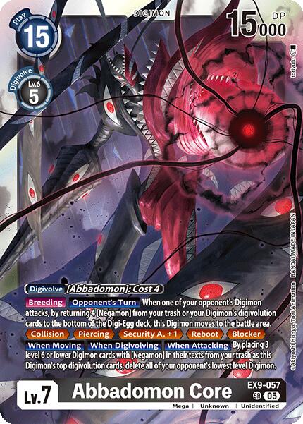 Abbadomon Core [EX09 - EX9-057 SR]