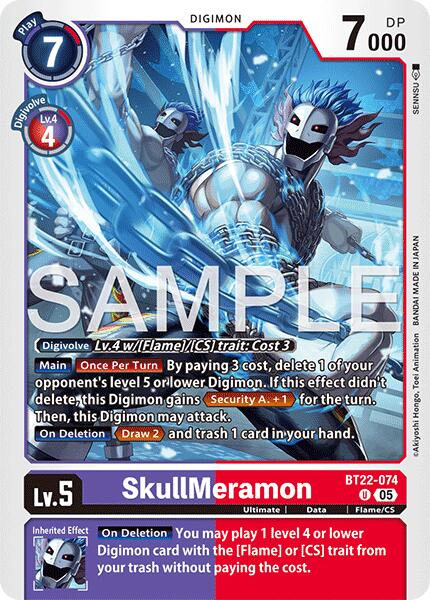 SkullMeramon [BT22 - BT22-074 U]