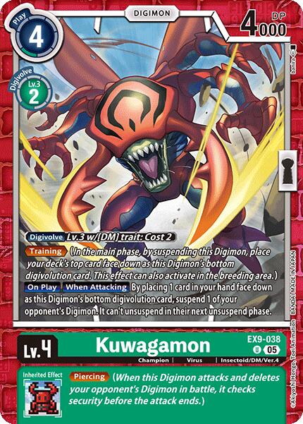 Kuwagamon [EX09 - EX9-038 U]