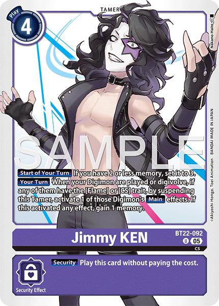 Jimmy KEN [BT22 - BT22-092 U]