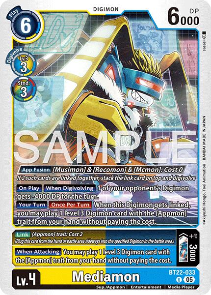 Mediamon [BT22 - BT22-033 U]