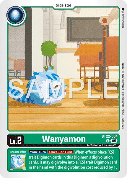 Wanyamon [BT22 - BT22-004 C]