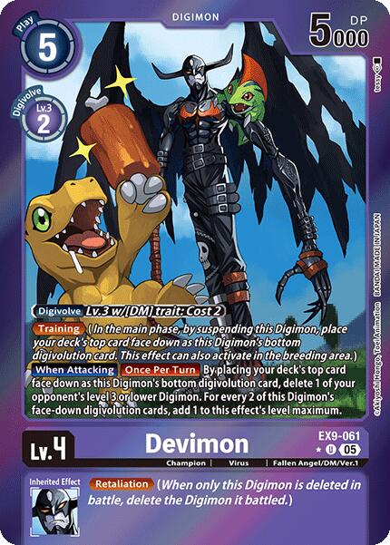 Devimon (Limited Foil) [EX09 - EX9-061 U]