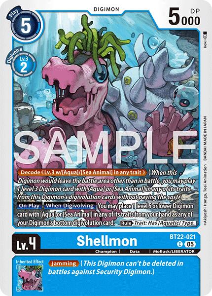 Shellmon [BT22 - BT22-021 C]