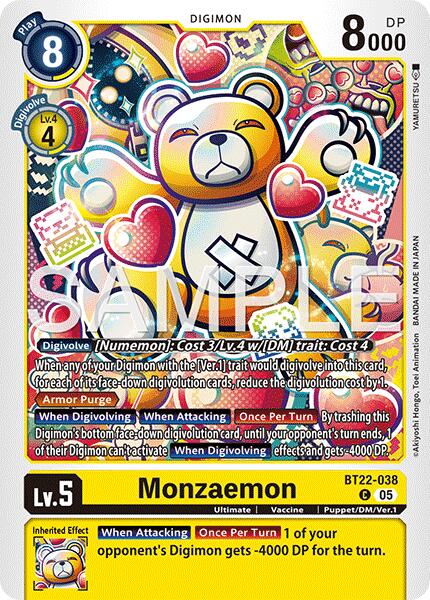 Monzaemon [BT22 - BT22-038 C]