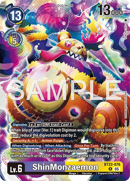 ShinMonzaemon [BT22 - BT22-076 R]