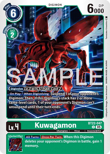 Kuwagamon [BT22 - BT22-047 C]