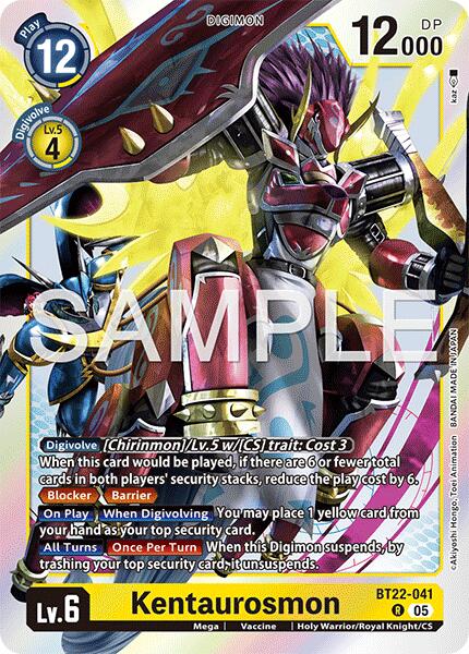 Kentaurosmon [BT22 - BT22-041 R]