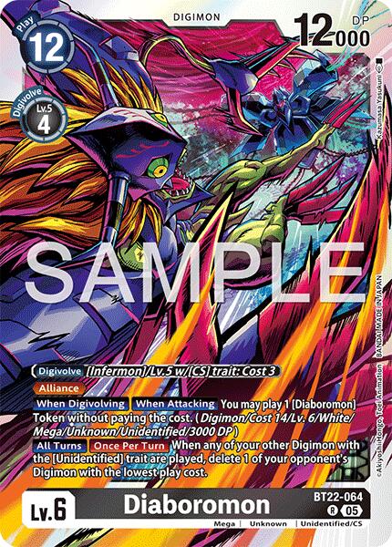 Diaboromon [BT22 - BT22-064 R]