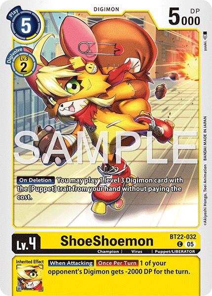 ShoeShoemon [BT22 - BT22-032 C]