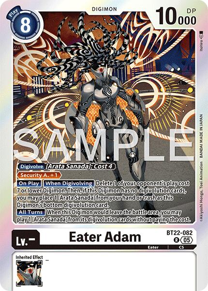 Eater Adam [BT22 - BT22-082 R]