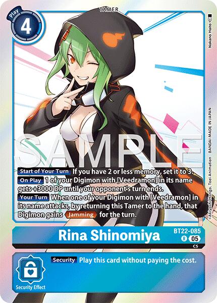 Rina Shinomiya [BT22 - BT22-085 R]