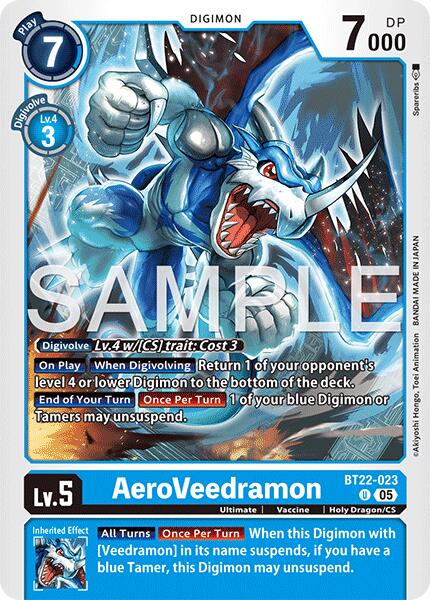 AeroVeedramon [BT22 - BT22-023 U]