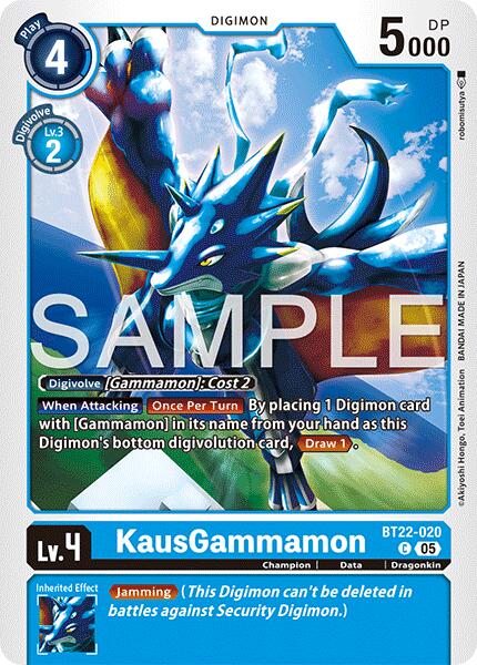 KausGammamon [BT22 - BT22-020 C]