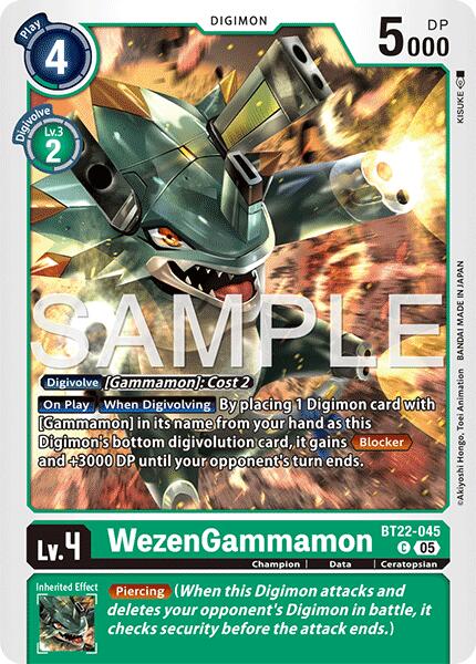 WezenGammamon [BT22 - BT22-045 C]