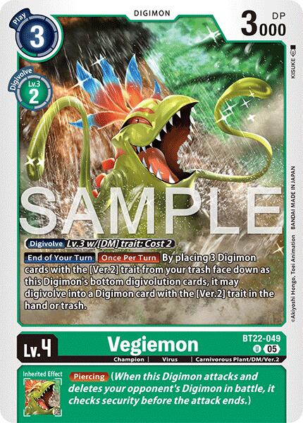 Vegiemon [BT22 - BT22-049 U]