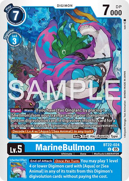 MarineBullmon [BT22 - BT22-024 U]