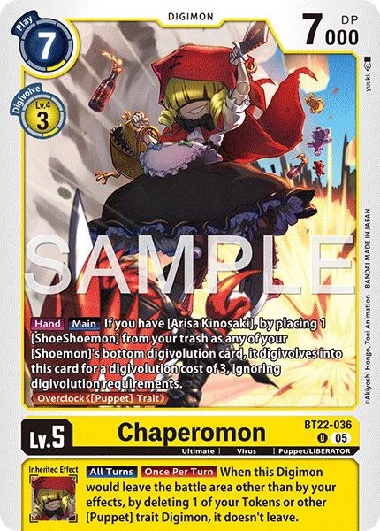Chaperomon [BT22 - BT22-036 U]